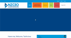 Desktop Screenshot of nzceo.org.nz