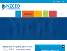 Tablet Screenshot of nzceo.org.nz